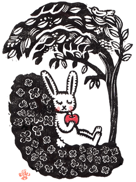 いねむりうさぎ